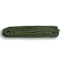 Couverture de bâche en tissu de coton vert à revêtement unique tente en silicone en toile imperméable pour la technique de chaîne de rideau latéral de camion