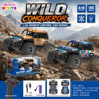 Voiture RC tout-terrain Belinda 1:20, voiture télécommandée pour enfants, télécommande sans fil 2,4 GHz, voiture RC de qualité hobby, cadeau pour enfants, jouets RC