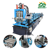 Machine automatique de fabrication de poutrelles métalliques, machine de formage de poutrelles CZ, machine de formage de profilés C et Z