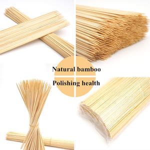 Pinchos de bambú para barbacoa, shishi, kabob, yakitori, shish, <span class=keywords><strong>kebab</strong></span>, palos de madera, embalaje personalizado - Product Image 3