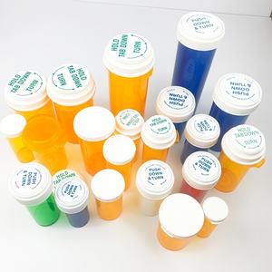 Großhandel 8DR 13DR 16DR 18DR 20DR 60DR Kindersichere Plastik-Apothekenfläschchen 30ML Leere Behälter für Pillen Kostenlose Probe Inklusive - Product Image 6