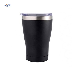 En gros 12oz En Métal Inoxydable Gobelet De Voyage En Plein Air Bière-Couleur Changeante Sous Vide Insated Camping Tasse avec Couvercle - Product Image 1
