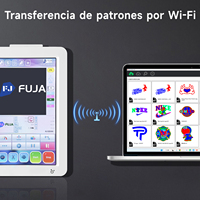 Máquina de Bordar Computarizada de Múltiples Agujas FUJA Smart Stitch para Uso Doméstico, de Una Sola Cabeza, para Bordar Gorras, Camisetas, Logotipos Planos