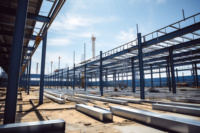 Entrepot de haute résistance d'entrepôt d'industrie de structure métallique de période de construction courte de Qingdao Chine