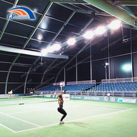 20x40m tente de terrain de sport incurvée de haute qualité à angle plus grand avec chargement de neige pour le stade ou différents événements de fête