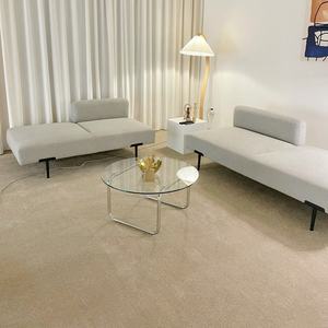 Moquette grise unie moderne en nylon à poils coupés, haute résistance, de luxe, pour hôtel, salon, moquette mur à mur colorée - Product Image 6