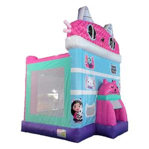 Castillo Inflable <span class=keywords><strong>de</strong></span> PVC Cakey Cat Pandy Paws <span class=keywords><strong>Gabby</strong></span> House, Tobogán Acuático, Casa <span class=keywords><strong>de</strong></span> Brinco Personalizada, Marca Aeor, Fabricado en Guangdong - Product Image 6