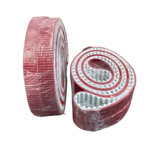 <span class=keywords><strong>Courroie</strong></span> de distribution en PU texturée rouge rugueuse de <span class=keywords><strong>5</strong></span> <span class=keywords><strong>mm</strong></span> avec revêtement - Product Image 5