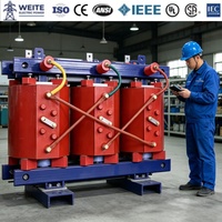 Transformateur sec triphasé en résine époxy SCB13 80KVA 10KV 400V 480V 11KV 50/60Hz en aluminium