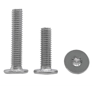 สกรูสแตนเลส 304 หัว Torx T25 แบบบาง ยี่ห้อ LeGood CM เกลียว M6 ความยาว 12 มม. - Product Image 1