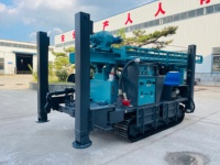 Machine de forage de puits d'eau automatique de haute qualité MAX 350m pour réservoir, machine de forage de puits d'eau mobile