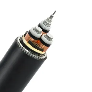 UG Power cable ALconductor XLPE insulation 11kv 33kv 240mm2 500mm2 630mm2 underground cable