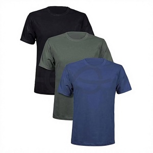 เสื้อยืดลำลองผู้ชาย ผ้าฝ้าย 100% คอกลม ลายเรียบ น้ำหนัก 240 กรัม ผ้าทอ แขนสั้น เนื้อผ้านุ่ม ทรงปกติ แห้งเร็ว ระบายอากาศได้ดี เหมาะสำหรับวิ่ง - Product Image 1