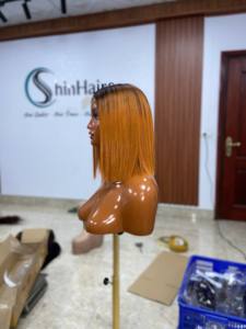 High Quality Vietnamese Human <b>Hair</b> Wig Raw Virgin <b>Hair</b> Full Cuticle Natural Color Wholesale - Product Image 4