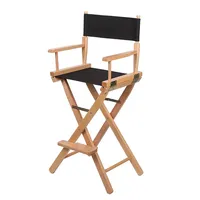Chaise de Réalisateur Pliante de Haute Qualité Fabriquée en Chine en Bois de Hêtre Massif avec Tissu Amovible pour l'Intérieur et l'Extérieur