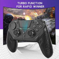 Manette sans fil compatible BT pour PS4, manette Elite pour PS4 Slim/Pro, manette de jeu avec bouton arrière programmable, compatible PC