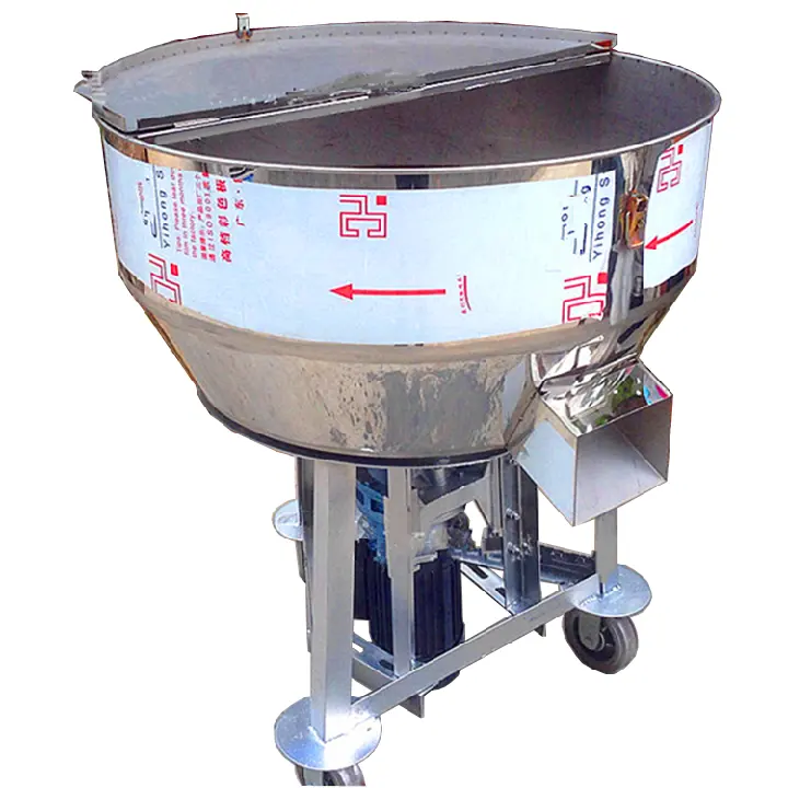 Misturador de pó de aço inoxidável «misturador de grau alimentar