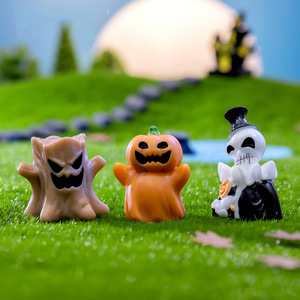 Figuras <span class=keywords><strong>de</strong></span> Resina <span class=keywords><strong>de</strong></span> Halloween, Adornos <span class=keywords><strong>de</strong></span> Calabaza, Fantasma y <span class=keywords><strong>Bruja</strong></span> para Micropaisajes y Decoración <span class=keywords><strong>de</strong></span> Escenas DIY - Product Image 5