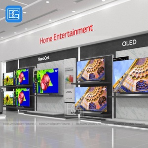 Chức năng điện tử cửa hàng lịch thi đấu thiết bị hiển thị giá âm thanh hình ảnh đồ nội thất bán lẻ treo tường Tủ thiết kế nội thất - Product Image 5