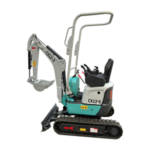 Chuangxin CX12-5 mini escavadeira escavadeira CE China atacado compact mini escavadoras 1 preços ton com o polegar balde para venda - Product Image 4