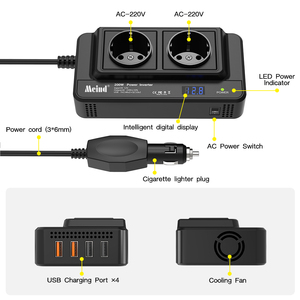 Duy nhất giai đoạn đầu ra <span class=keywords><strong>200W</strong></span> Off <span class=keywords><strong>Grid</strong></span> sửa đổi Sine Wave <span class=keywords><strong>Inverter</strong></span> DC 12V 24V 48V AC 110V 220V biến tần - Product Image 4