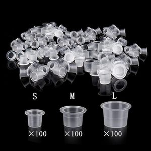 100 Piezas de Porta Tintas de Plástico para Cejas y Labios, para Inyección de Pigmento PMU y Pegamento para Injerto de Pestañas - Product Image 3