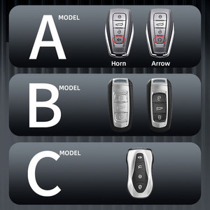 Funda para llave para Geely Azkarra Tugella FY22 <span class=keywords><strong>2019</strong></span> 2020 Atlas Pro New Emgrand GS X6 SUV EC7 Remote Fob Holder Accesorios para coche - Product Image 6