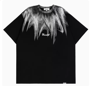 <span class=keywords><strong>Hip</strong></span> <span class=keywords><strong>Hop</strong></span> <span class=keywords><strong>Rap</strong></span> uomo Top 100% cotone Tie tye Oversize t-shirt Design coppia manica corta estate - Product Image 1