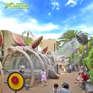 Table <span class=keywords><strong>en</strong></span> résine et fibre de verre <span class=keywords><strong>en</strong></span> forme d'œuf de dinosaure avec chaises pour parc - Product Image 5