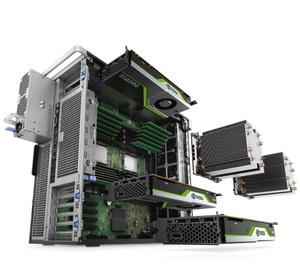 EPYC Dual 7402 7302 7542 7532 7K62 7642 7702 7742 Tower Simulation Computing GPU Workstation Server - Product Image 3