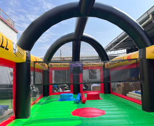 <strong>New</strong> Design Inflatable <strong>Nerf</strong> Wars Battle Arena Air Field Paintball Bunker Obstacle Inflatable Paintball Bunker Castle - Product Image 2