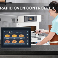 Controlador de Temperatura con Pantalla Táctil Capacitiva de 7 Pulgadas MK6L60, Placa de Control Anti-Interferencia para Horno de Cocción Rápida Comercial
