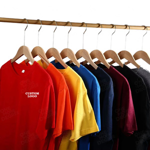 เสื้อยืดผ้าฝ้าย230GSM ขนาดใหญ่พิเศษสำหรับผู้ชาย3XL 4XL ใหญ่สีดำสีขาว - Product Image 1