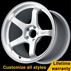 ล้อฟอร์จ ADVAN GT วัสดุ T6061 ขนาด 5x100 5x112 5x114.3 5x120 แบบชิ้นเดียว ขนาด 17 18 19 20 นิ้ว ล้ออัลลอยด์สปอร์ตแบบกำหนดเองสำหรับ BMW M4 M5 Toyota - Product Image 2