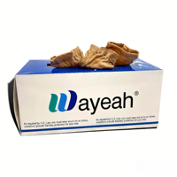 2 paires de chaussettes jetables hygiéniques de longueur naturelle pour femmes, pour essayer les chaussures, Wayeah SS-0113