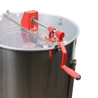 Chinesischer Hersteller Manueller Honigextraktor 4-Rahmen Honigverarbeitungsmaschine