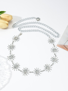 ZPE2951 Chaîne de Taille Alliage de Mode pour Femmes Été Européenne et Américaine Chaîne de Corps <span class=keywords><strong>Ceinture</strong></span> de Décoration - Product Image 4
