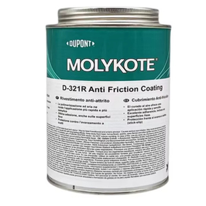 Grasa Antifricción MOLYKOTE D-321R, Disulfuro de Molibdeno, Resistente a Altas Temperaturas, Producto Original en Aerosol - Product Image 1