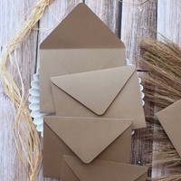 Haute qualité logo personnalisé impression enveloppes de mariage en carton papier cadeau enveloppe
