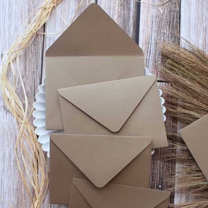 Chất Lượng Cao Tùy Chỉnh In Logo Đám Cưới Phong Bì Tông Giấy Quà Tặng Phong Bì - Product Image 5