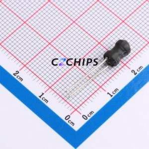 Inductor de Anillo de Color XR4*6-330K-L / Inductor de Montaje Pasante (THT), D4xL6mm 33uH 10% 600mA 300mOhm - Product Image 1