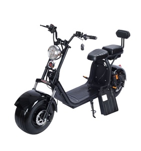 Trottinette électrique Citycoco X10 à <span class=keywords><strong>2</strong></span> roues avec amortisseur, capteur et guidon, moteur 60V 1500W/2000W, capacité de charge 200 kg - Product Image 4