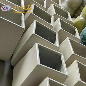 Nuevos Materiales de Construcción de Piedra UHPC, Macetas Grises de Alta Resistencia para Interiores y Exteriores, Hechas en Foshan - Product Image 1