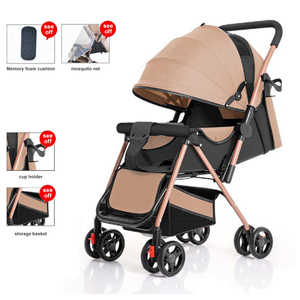 Xách tay hai chiều du lịch xe đẩy với cao Xem ngồi-nằm gấp bệnh viện bé xe đẩy em bé bán buôn từ Trung Quốc prams - Product Image 5