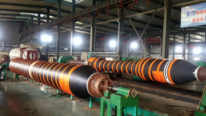 ท่อน้ำมันใต้ทะเลลอยน้ำได้สำหรับขุดลอกยางลำเลียงด้วยตัวเอง - Product Image 2