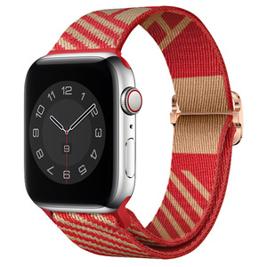 Correa ShanHai adecuada para Apple Watch Bands para Apple Iwatch 4 5 6 7 <span class=keywords><strong>Th</strong></span> Generation correa de <span class=keywords><strong>reloj</strong></span> tejida de nailon ajustable 45/41/mm - Product Image 5