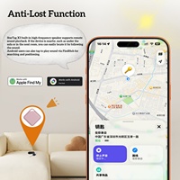 Rastreador GPS Y25 IOS/Android, Directo de Fábrica, OEM/ODM, Certificado MFi, Dispositivo Antipérdida Global para Niños, Etiqueta de Rastreo FAir, Gestión de Flotas