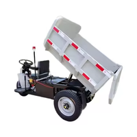 Tricycle électrique basculant mini SE-1.5, direct usine, moteur à engrenages robuste 2500W, capacité 1500kg, camion benne à trois roues pour l'exploitation minière