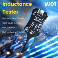 Testeur d'inductance W01, détecteur de bobine de carte mère, outil de diagnostic d'induction électromagnétique Type-C pour la réparation électronique