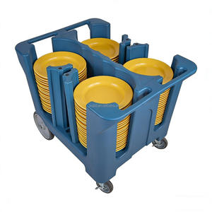 Chariot à vaisselle à 4 colonnes, chariots à vaisselle et à plateaux CP-220, équipement de cuisine, chariot à vaisselle - Product Image 3